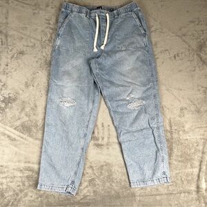Gap distressed easy jean